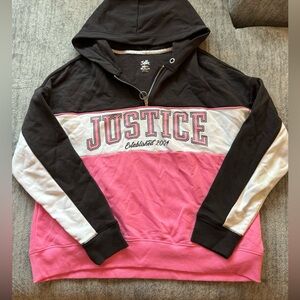 Girls justice hoodie xl PLUS